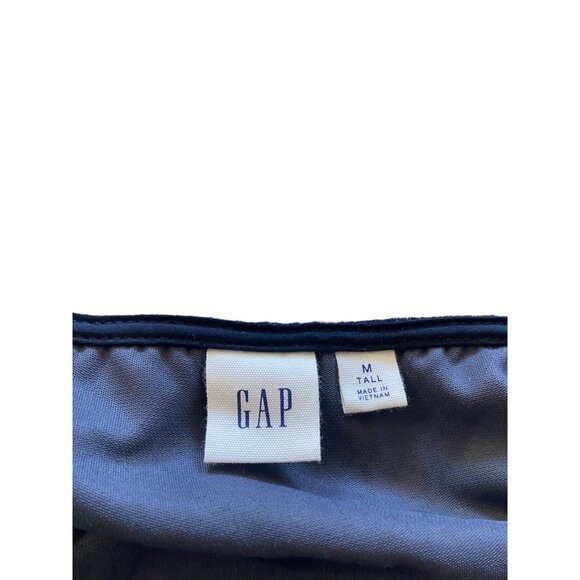 Gap Velvet Jumpsuit Midnight Navy Blue Size M Holiday - Picture 3 of 16